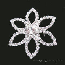 Broche de diamante rhinestone simples